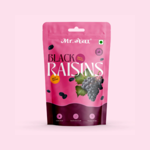 premium afghani black raisins 250g — seedless kali kishmish