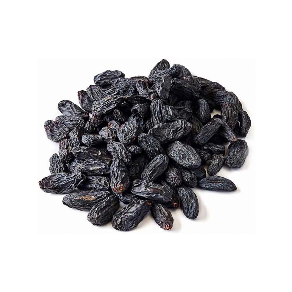 premium afghani black raisins 250g — seedless kali kishmish